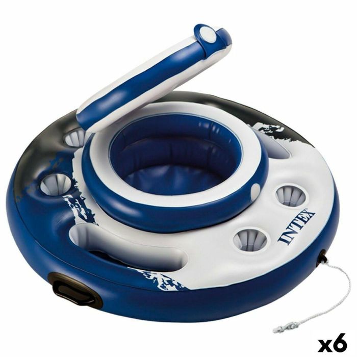 Nevera Hinchable Flotante Intex Mega Chill 89 x 35 x 89 cm (6 Unidades) Nevera Hinchable Flotante Intex Mega Chill 89 x 35 x 89 cm (6 Unidades)