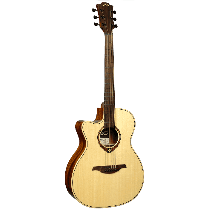 LAG Tramontane 88 A/E Cutaway Lag Guitarra Electroacústica Auditorium Zurdos Natural 2