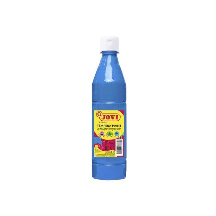 Jovi Témpera Líquida School Azul Cyan 500 mL
