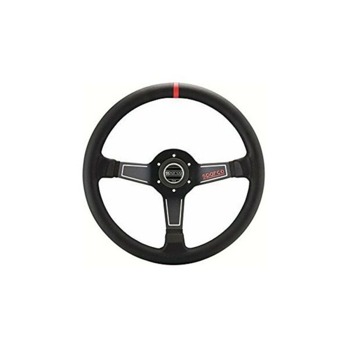 Sparco S015L750PL Volante L575 Deportivo de Piel 350mm Profundidad 63mm para Coche Universal