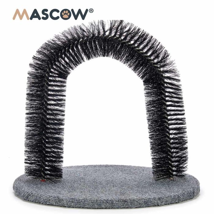 Rascador Para Gatos Redondo Gris Mascow 10X41CM (8 Unidades) 2 Rascador Para Gatos Redondo Gris Mascow 10X41CM (8 Unidades) 2