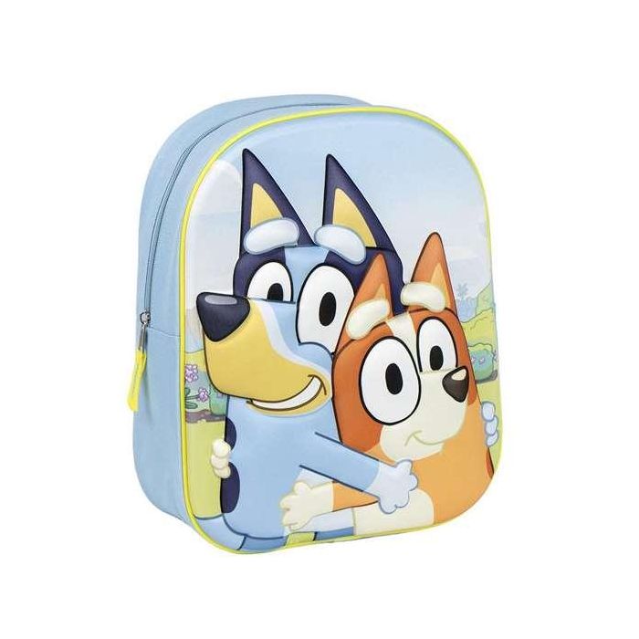 Mochila infantil 3D bluey 25x31x10 cm