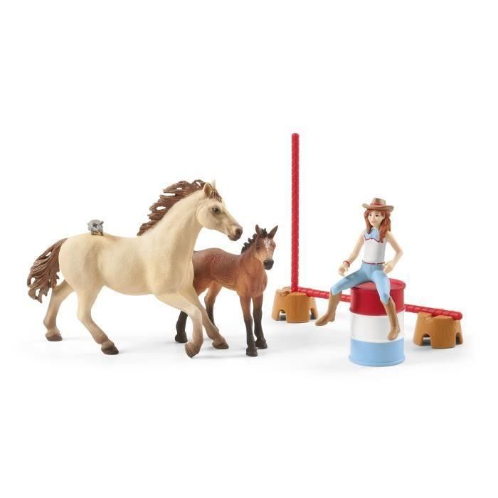 SCHLEICH - Entrenamiento en rancho - 72157 - Gama Horse Club 3 SCHLEICH - Entrenamiento en rancho - 72157 - Gama Horse Club 3