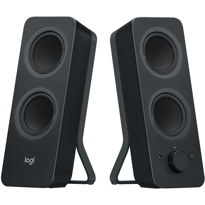 Logitech Altavoces Z207 Bluetooth Estéreo Negros con Easy-Switch y Radiadores Pasivos 3 Logitech Altavoces Z207 Bluetooth Estéreo Negros con Easy-Switch y Radiadores Pasivos 3