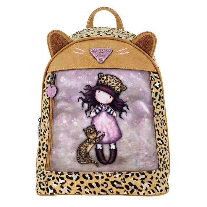 Mochila Casual Gorjuss Leopardo (25,5 x 31 x 10 cm) 0 Mochila Casual Gorjuss Leopardo (25,5 x 31 x 10 cm) 0