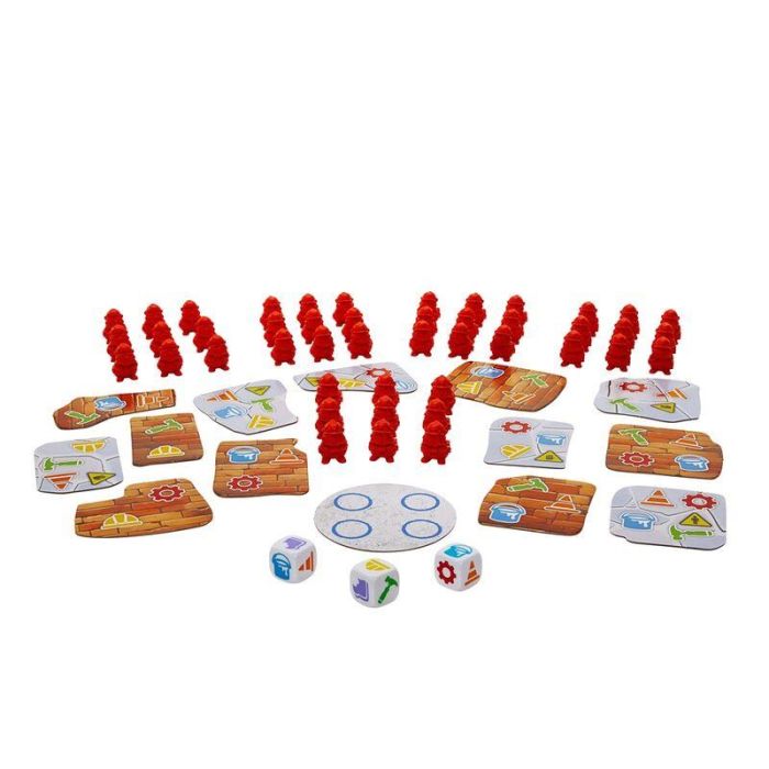 Mattel Juego Castores Constructores - Si otro jugador derriba la torre en tu turno, ¡ganas! Juego de mesa familiar, +5 años, 45 piezas 1 Mattel Juego Castores Constructores - Si otro jugador derriba la torre en tu turno, ¡ganas! Juego de mesa familiar, +5 años, 45 piezas 1
