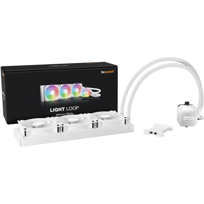 Be Quiet! LIGHT LOOP 360mm ARGB White Refrigeración Líquida para PC 3