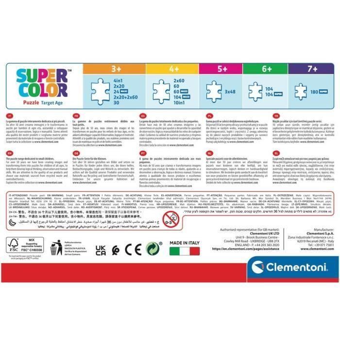 Clementoni CLE1706937878686 Puzzle infantil Stitch 104 piezas de dibujos animados 4