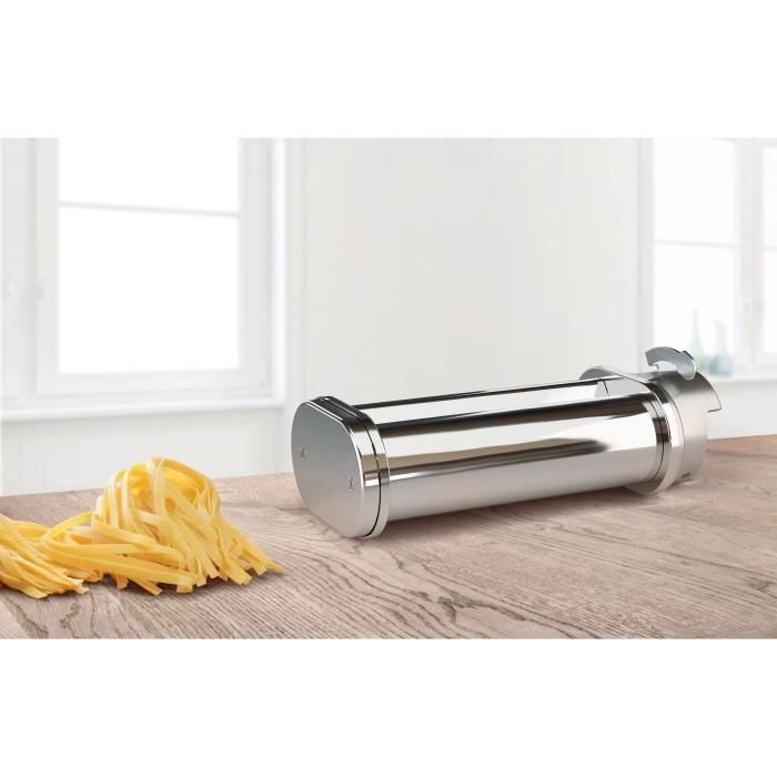 Accesorio troquel para tallarines - BOSCH - MUZ5NV2 - Para robots pasteleros picadoras de carne MUM Serie 2, MUM Serie 4 y MUM5 3 Accesorio troquel para tallarines - BOSCH - MUZ5NV2 - Para robots pasteleros picadoras de carne MUM Serie 2, MUM Serie 4 y MUM5 3