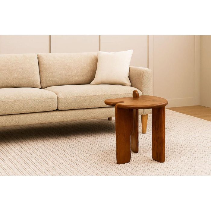 DKD Home Decor Mesita Auxiliar Urban Organdic Marrón Madera de Mango 40x40x50 cm Desmontable 8 DKD Home Decor Mesita Auxiliar Urban Organdic Marrón Madera de Mango 40x40x50 cm Desmontable 8