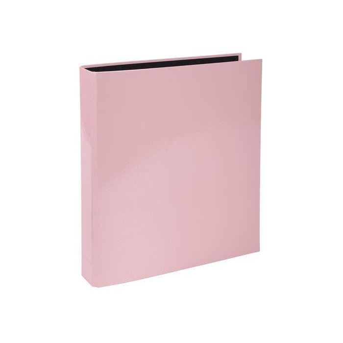 Carpeta De Anillas Exacompta Aquarel Carton Forrado A4 4 An.25Mm Rosa