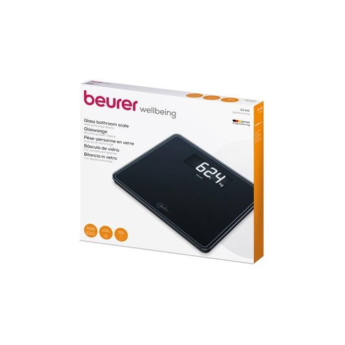 Báscula Digital De Vidrio BEURER GS-410 NEGRA 4