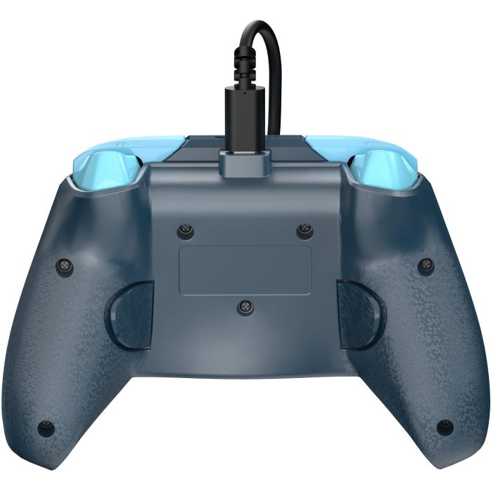 PDP REMATCH GLOW Mando Alámbrico para Xbox Series X|S, Xbox One y PC - Blue Tide Glow 1 PDP REMATCH GLOW Mando Alámbrico para Xbox Series X|S, Xbox One y PC - Blue Tide Glow 1