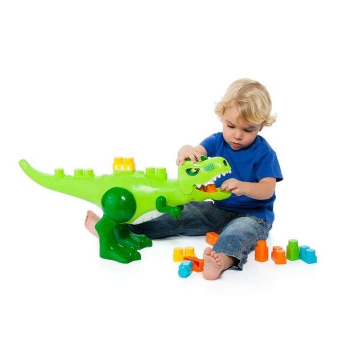 Juego construccion dinosaurio bloques 30 piezas ¡electrónico con 4 sonidos! 12 Juego construccion dinosaurio bloques 30 piezas ¡electrónico con 4 sonidos! 12