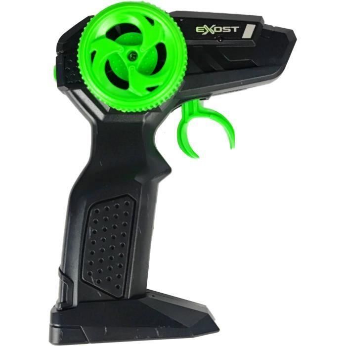Coche teledirigido - EXOST - Metal cromado 1:14 - 15 km/h - 31 -5 cm - plateado y verde - 5 años 5 Coche teledirigido - EXOST - Metal cromado 1:14 - 15 km/h - 31 -5 cm - plateado y verde - 5 años 5