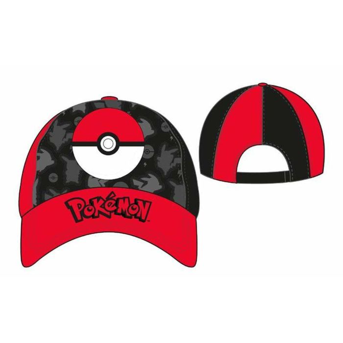 Gorra algodón pokemon adulto talla 56/58