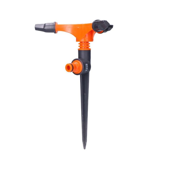 Edm Aspersor rotativo de tres brazos con estaca, polipropileno, tratamiento anti UV y anti algas 0 Edm Aspersor rotativo de tres brazos con estaca, polipropileno, tratamiento anti UV y anti algas 0