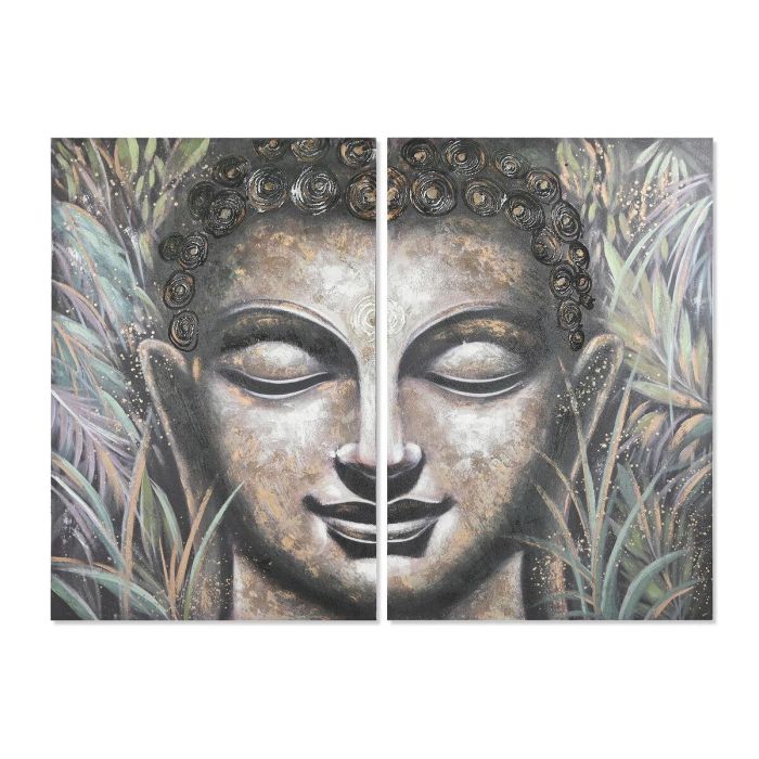 Juego de 2 cuadros Home ESPRIT Buda Oriental 160 x 3 x 120 cm 0 Juego de 2 cuadros Home ESPRIT Buda Oriental 160 x 3 x 120 cm 0