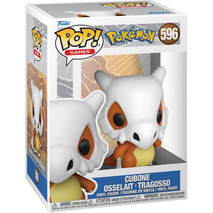 Funko Pop Figura Cubone Colección Vinilo Pokemon 65041 2 Funko Pop Figura Cubone Colección Vinilo Pokemon 65041 2
