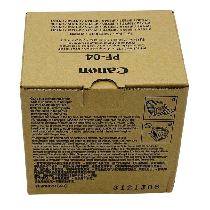 Canon IPF-IPF 650/655/750/755 cabezas de impresora PF-04 2