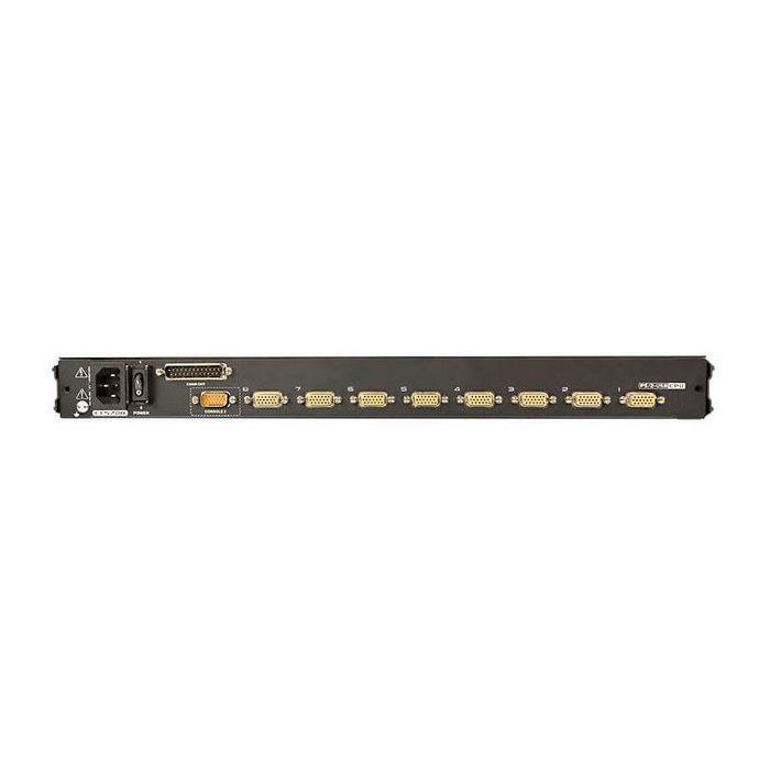 Aten CL5708 Switch KVM LCD Single Rail 8 Puertos PS/2-USB VGA, Monitor 17" LED, Montaje en Rack 1U 1