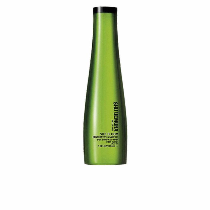 Shu Uemura SILK BLOOM Champú Antirrotura y Reparador para Cabello Dañado con Aceites y Vitaminas, Fortalece y Previene Rotura 300 ml