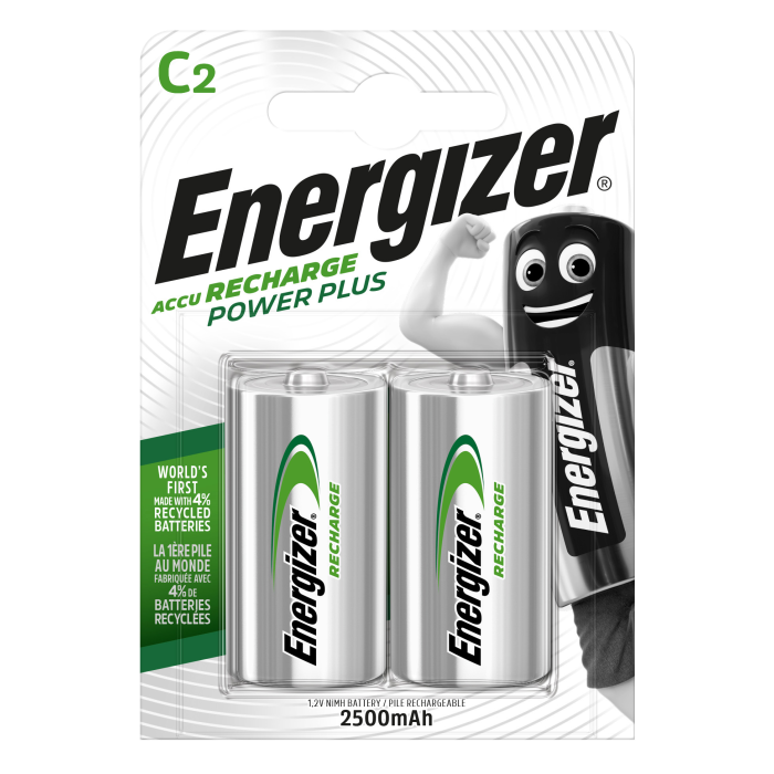 Energizer Power Plus 2500Mah Hr14 Bl2 ENE300321800 Energizer Power Plus 2500Mah Hr14 Bl2 ENE300321800