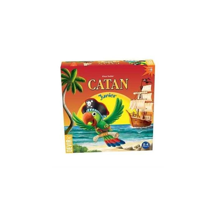 Devir Juego Catan Junior - Juego de Mesa de Estrategia y Aventura Familiar para Niños +6 Años - 4 Jugadores - ES/PT/CAT Devir Juego Catan Junior - Juego de Mesa de Estrategia y Aventura Familiar para Niños +6 Años - 4 Jugadores - ES/PT/CAT