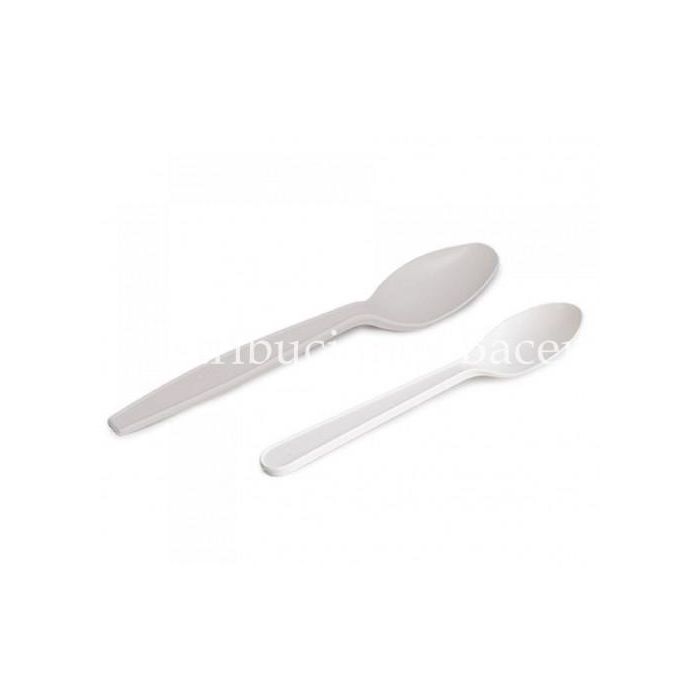 Betik CU324 Cucharas de Maíz Desechables 16 cm - Paquete de 50 Unidades