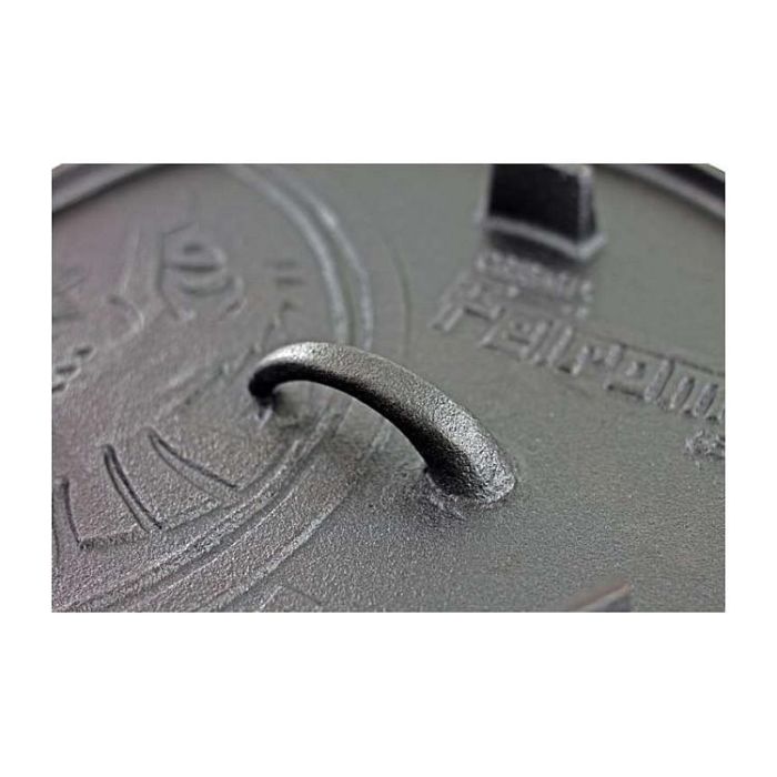 Petromax FT9 Feuertopf para Horno de Hierro Fundido, Color Negro, Capacidad 8.5 Litros, Forma Plaza