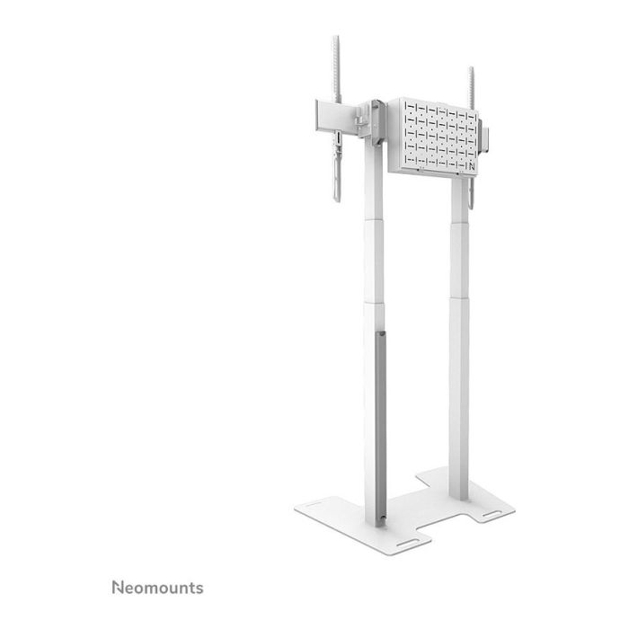 Newstar AFP-875WH Placa de Suelo Atornillable Blanco Acero - Compatible con FL55-875WH1 y WL55-875WH1, 864x600x9.5 mm