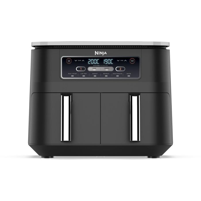 Ninja AF300EU Foodi Dual Zone Freidora de Aire Caliente 7,6 L con 6 Funciones: Freír, Hornear, Asar, Deshidratar 6 Ninja AF300EU Foodi Dual Zone Freidora de Aire Caliente 7,6 L con 6 Funciones: Freír, Hornear, Asar, Deshidratar 6