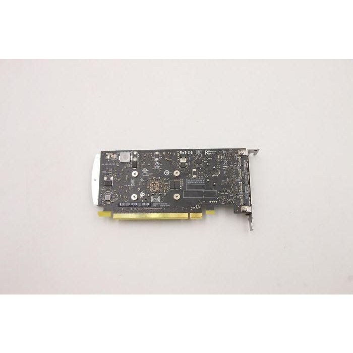 Lenovo NVIDIA T600 graphics card, 4GB GDDR6 memory, 640 CUDA cores, 4 miniDP outputs, ideal for professional applications. 1 Lenovo NVIDIA T600 graphics card, 4GB GDDR6 memory, 640 CUDA cores, 4 miniDP outputs, ideal for professional applications. 1
