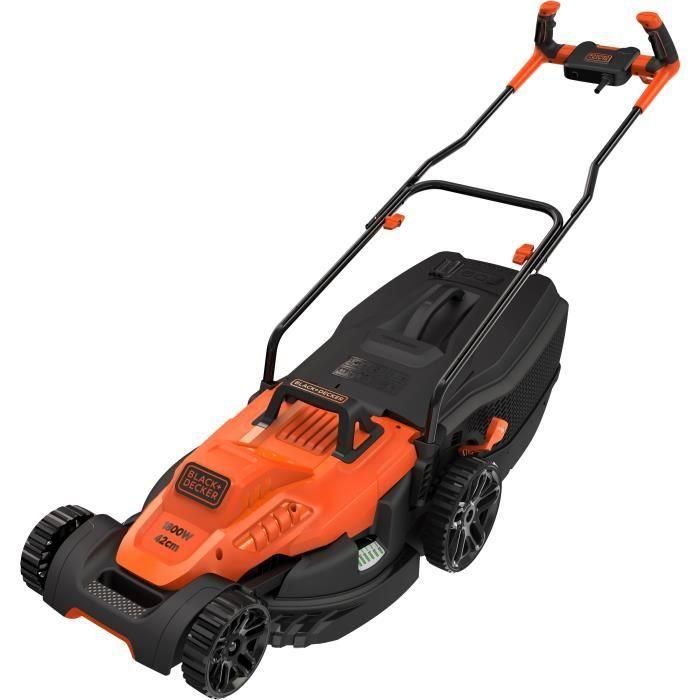 Cortacésped 1600 W 38cm bemw471bh-qs black+decker 1