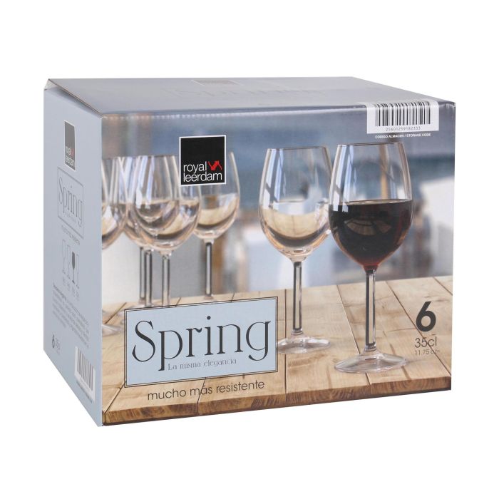 Royal Leerdam Copa Vino "Spring" 35 cl ø8x19cm (6 Unidades) 5