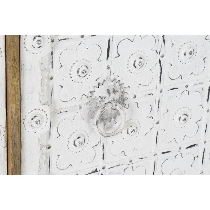 Buffet Indio DKD Home Decor Blanco Natural 45 x 100 x 165 cm 4