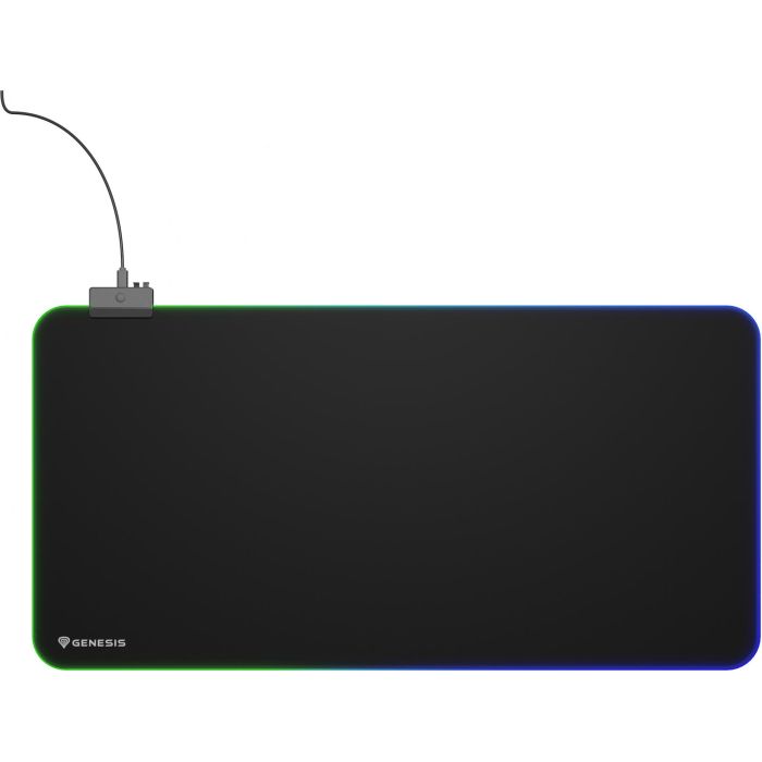 GENESIS Boron 500 XXL RGB Alfombrilla de Ratón Gaming, Negra, con Iluminación LED RGB Multicolor, 800x400mm para Escritorio Completo 13
