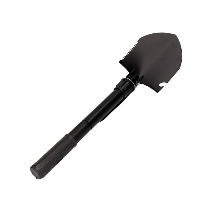 Benson Mini pala plegable multifuncional de acero negro 9,5x41,5cm 2