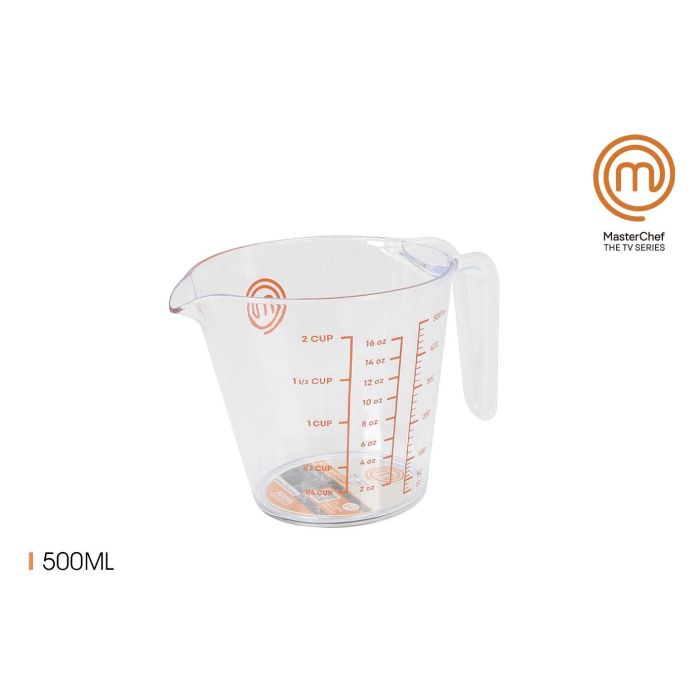 Jarra Medidora Masterchef 500 ml con mango (24 Unidades) Jarra Medidora Masterchef 500 ml con mango (24 Unidades)