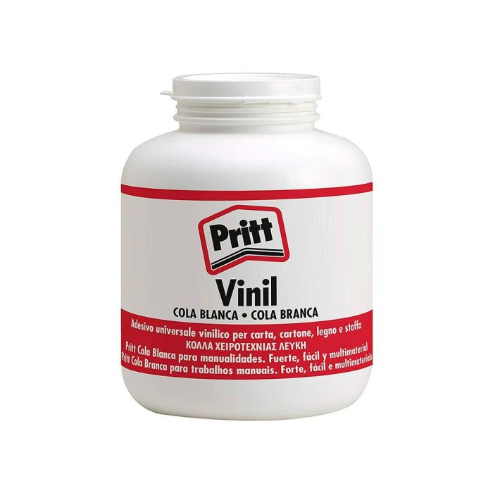 Pegamento Cola Vinilica Pritt Blanca Bote De 1000 gr 1