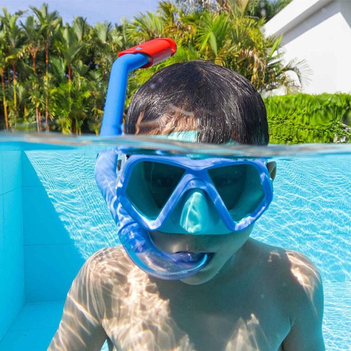 Bestway Conjunto Mascara y Tubo Infantil Correa Anatomica Color Surtido +3 Años Playa y Piscina 24018 1 Bestway Conjunto Mascara y Tubo Infantil Correa Anatomica Color Surtido +3 Años Playa y Piscina 24018 1