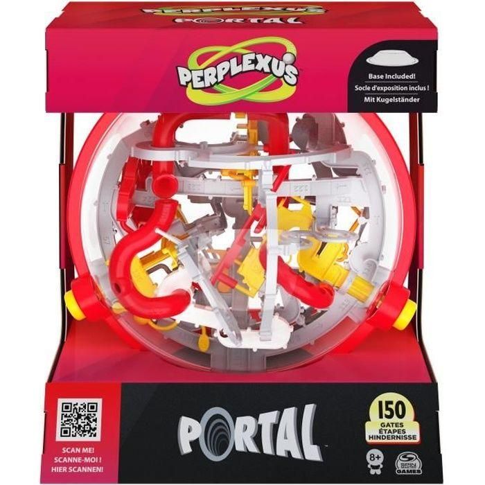 PERPLEXUS - PORTAL PERPLEXUS - Curso de laberinto 3D con 150 desafíos, 50 portales y 3 botones exteriores PERPLEXUS - PORTAL PERPLEXUS - Curso de laberinto 3D con 150 desafíos, 50 portales y 3 botones exteriores