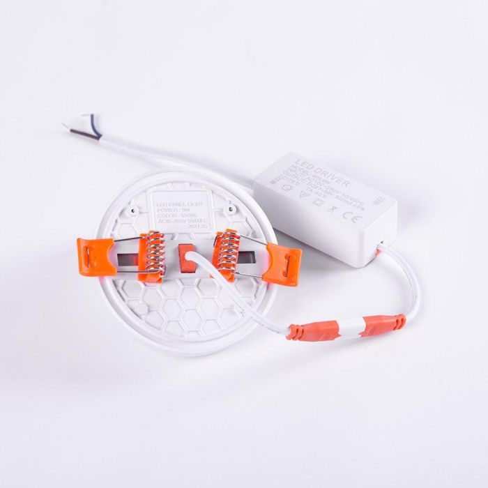 Foco Downlight Empotrable LED 9W 900Lm 6000ºK Circular Corte Variable 40.000H [HO-FWWB-R-9W-CW] 5