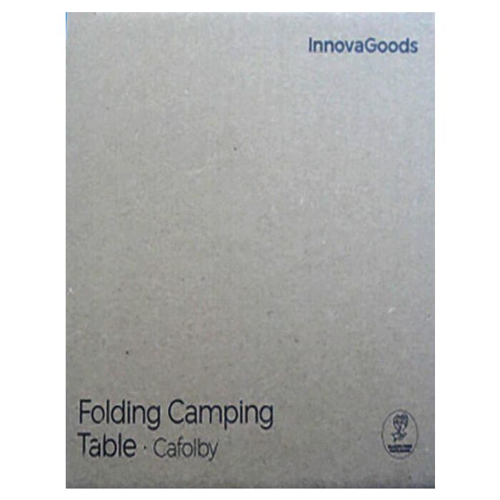 Mesa de Camping Textil Plegable con Funda Cafolby InnovaGoods 13 Mesa de Camping Textil Plegable con Funda Cafolby InnovaGoods 13