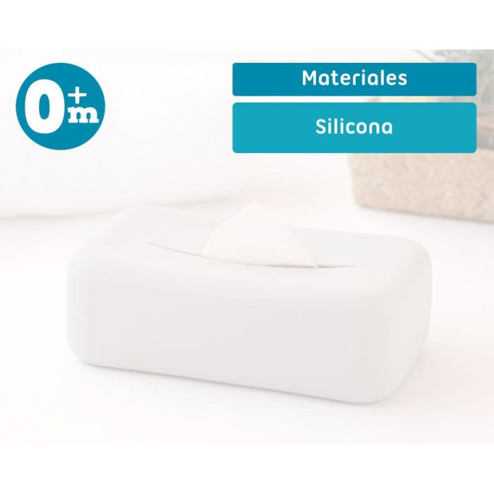 KioKids Porta Toallitas de Silicona Gris para Bebé +0 meses | Dispensador Organizador con Fácil Extracción de Toallitas | Colección Petits Moments 3 KioKids Porta Toallitas de Silicona Gris para Bebé +0 meses | Dispensador Organizador con Fácil Extracción de Toallitas | Colección Petits Moments 3