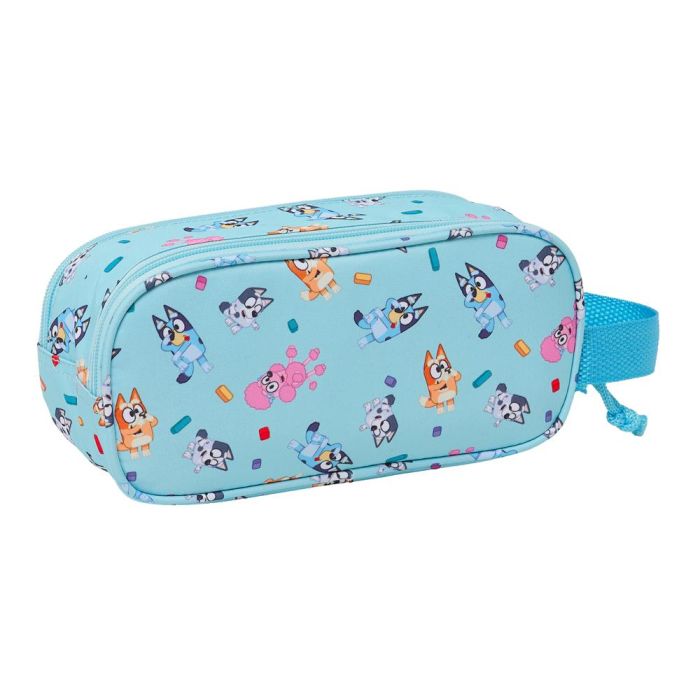 Bolso Escolar Portatodo Safta Doble 3D Bluey 80x210x60 mm 1