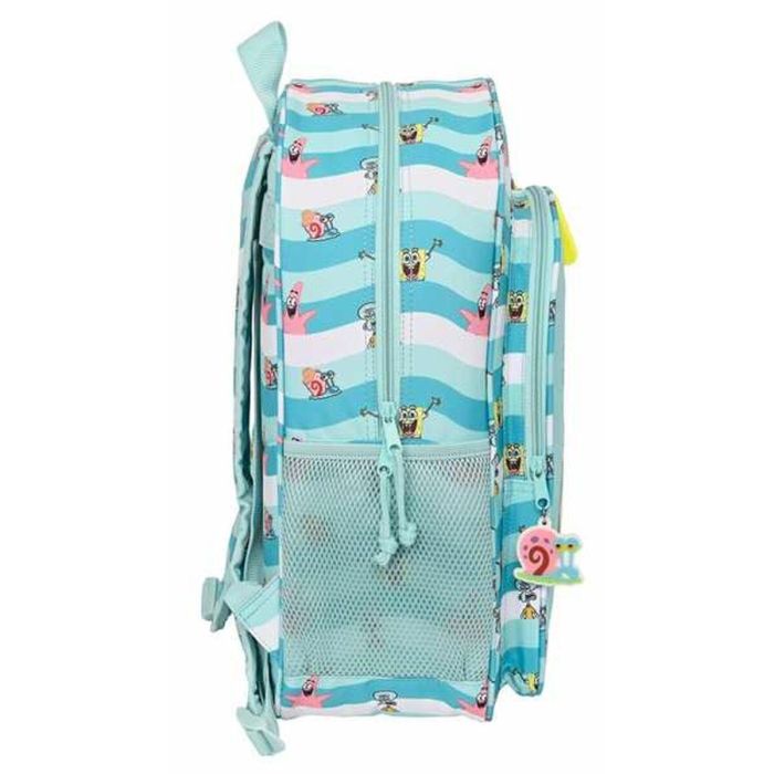 Mochila de 33 cm adapt.carro bob esponja "stay positive" 33x42x14cm 2 Mochila de 33 cm adapt.carro bob esponja "stay positive" 33x42x14cm 2
