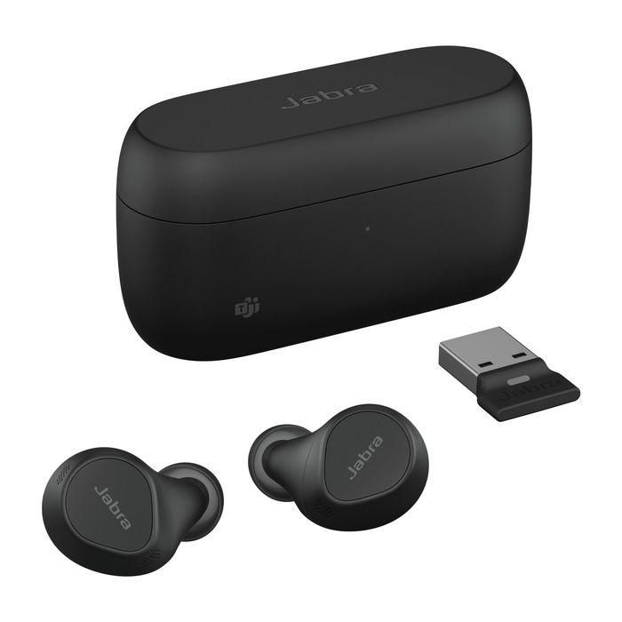 Jabra Evolve2 Buds Auriculares True Wireless USB-A MS Teams Certificados ANC con Almohadilla Carga Inalámbrica para Trabajo Híbrido 2