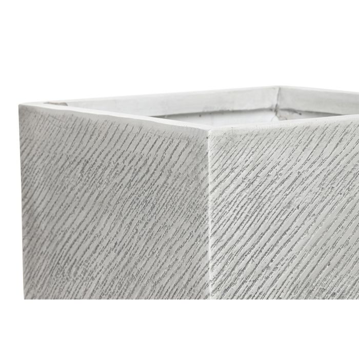 Macetero Terraza Y Jardin DKD Home Decor Gris 37 x 31.5 x 37 cm Set de 4 1 Macetero Terraza Y Jardin DKD Home Decor Gris 37 x 31.5 x 37 cm Set de 4 1