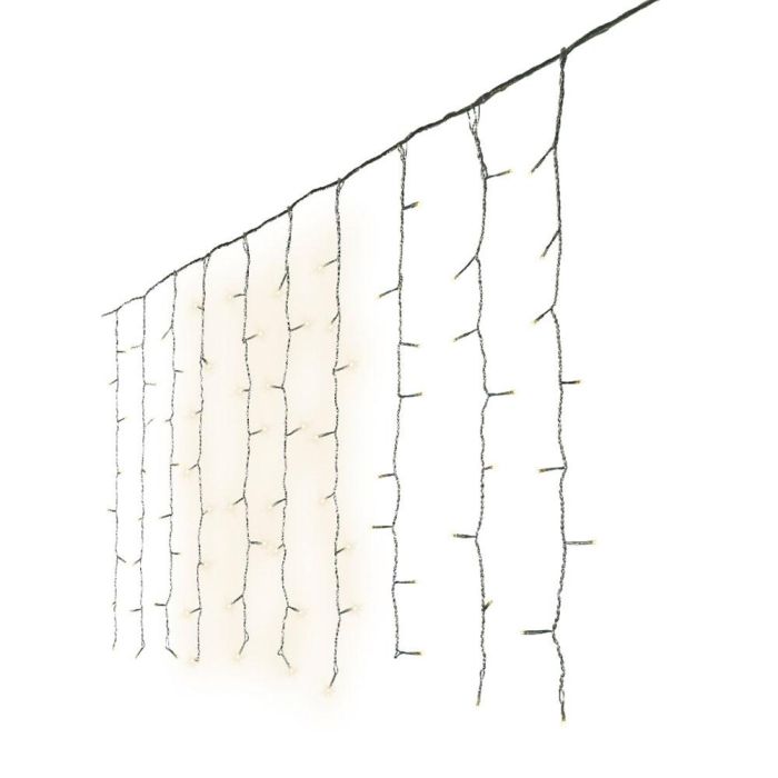 Lumineo Cortina de LEDs Exterior Blanco Cálido 2,25x1,5m 240 LEDs IP44 0 Lumineo Cortina de LEDs Exterior Blanco Cálido 2,25x1,5m 240 LEDs IP44 0